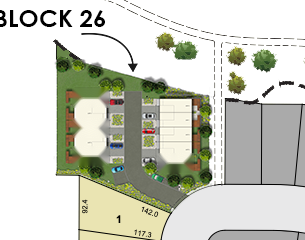 Block 26 townhomes — Creek Bank Meadows