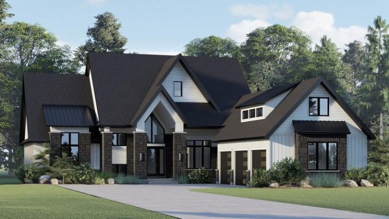 The Encino with Loft exterior rendering