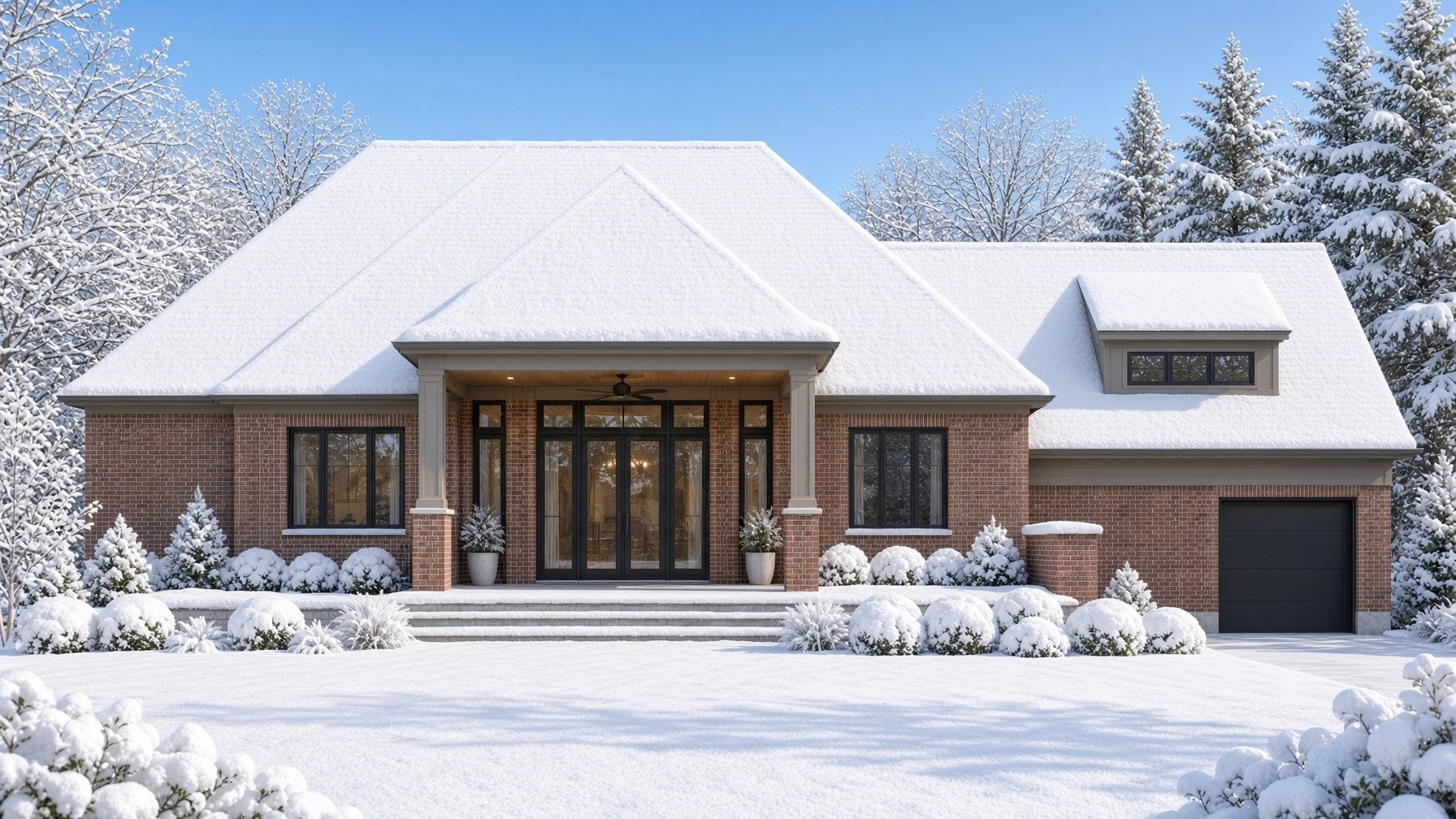 The Eldin — rear winter