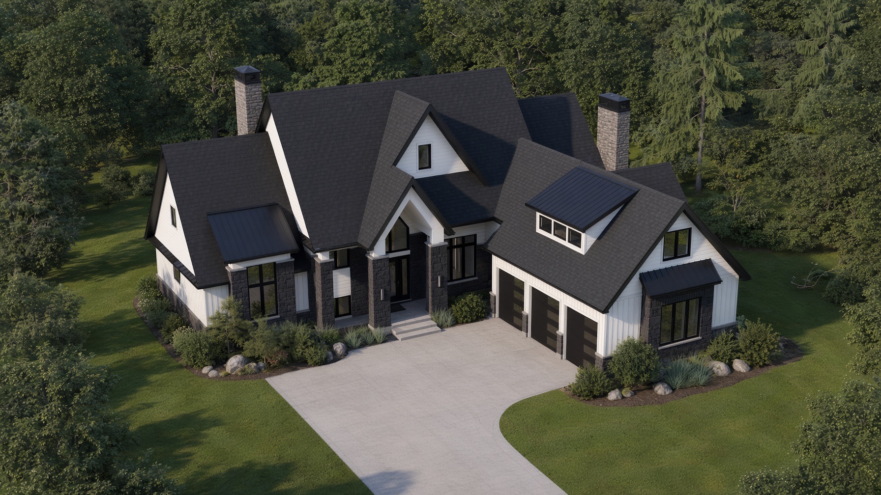 A Pasture Edge estate home on its Inverhaugh lot