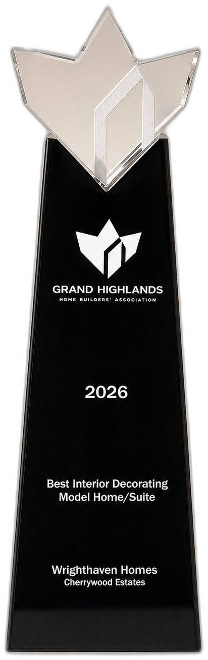 Grand Highlands HBA Best Interior Decorating 2026 trophy