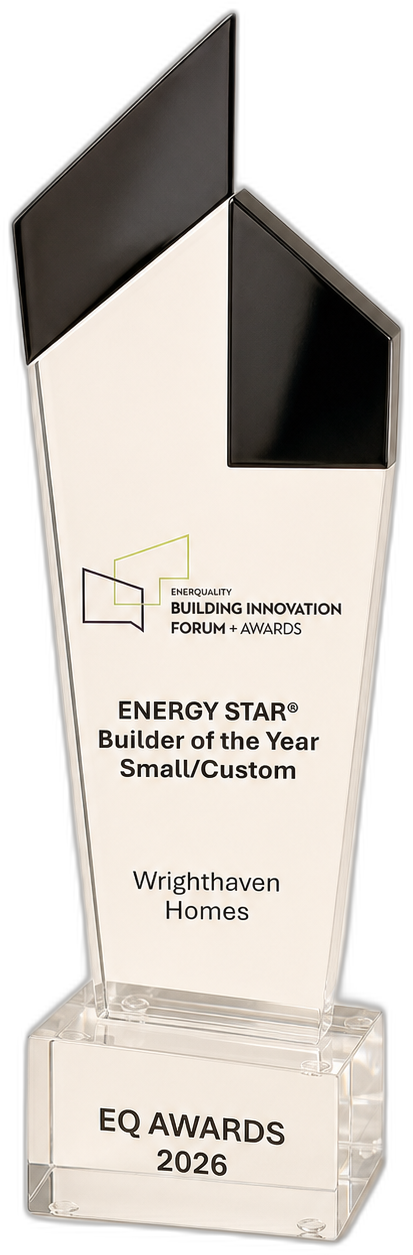 EQ Awards 2026 ENERGY STAR Builder of the Year trophy
