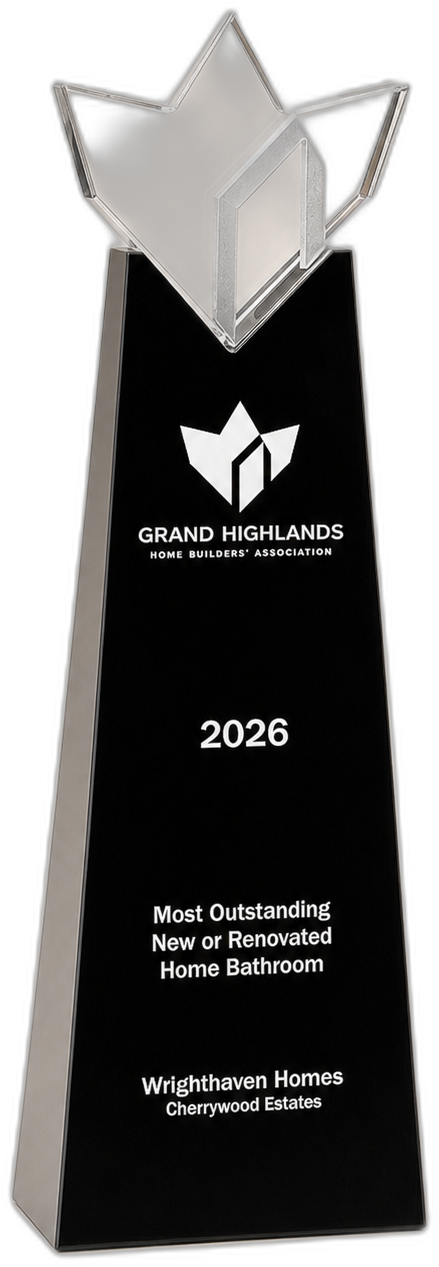 Grand Highlands HBA Most Outstanding Bathroom 2026 trophy