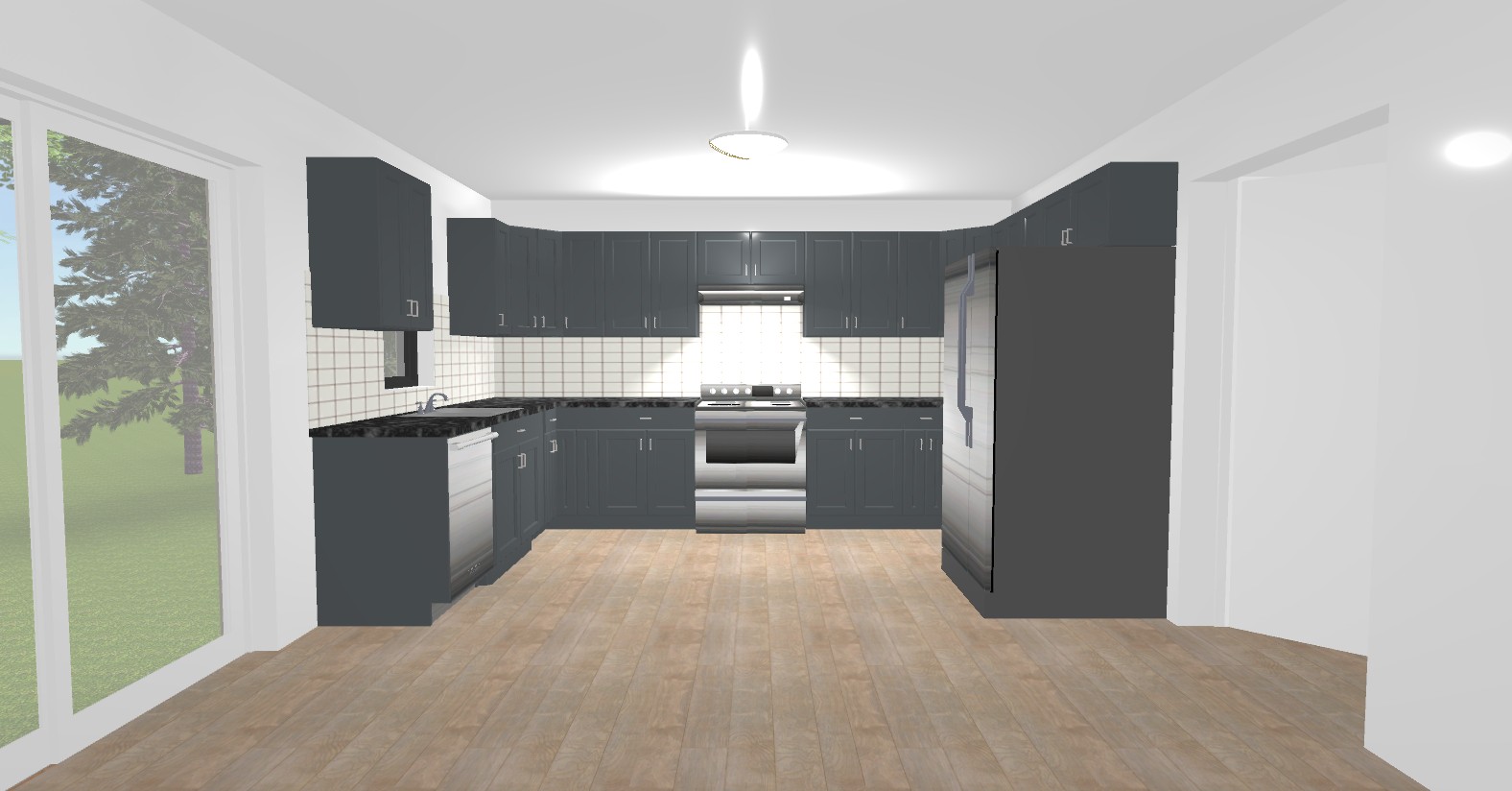 The Aster kitchen