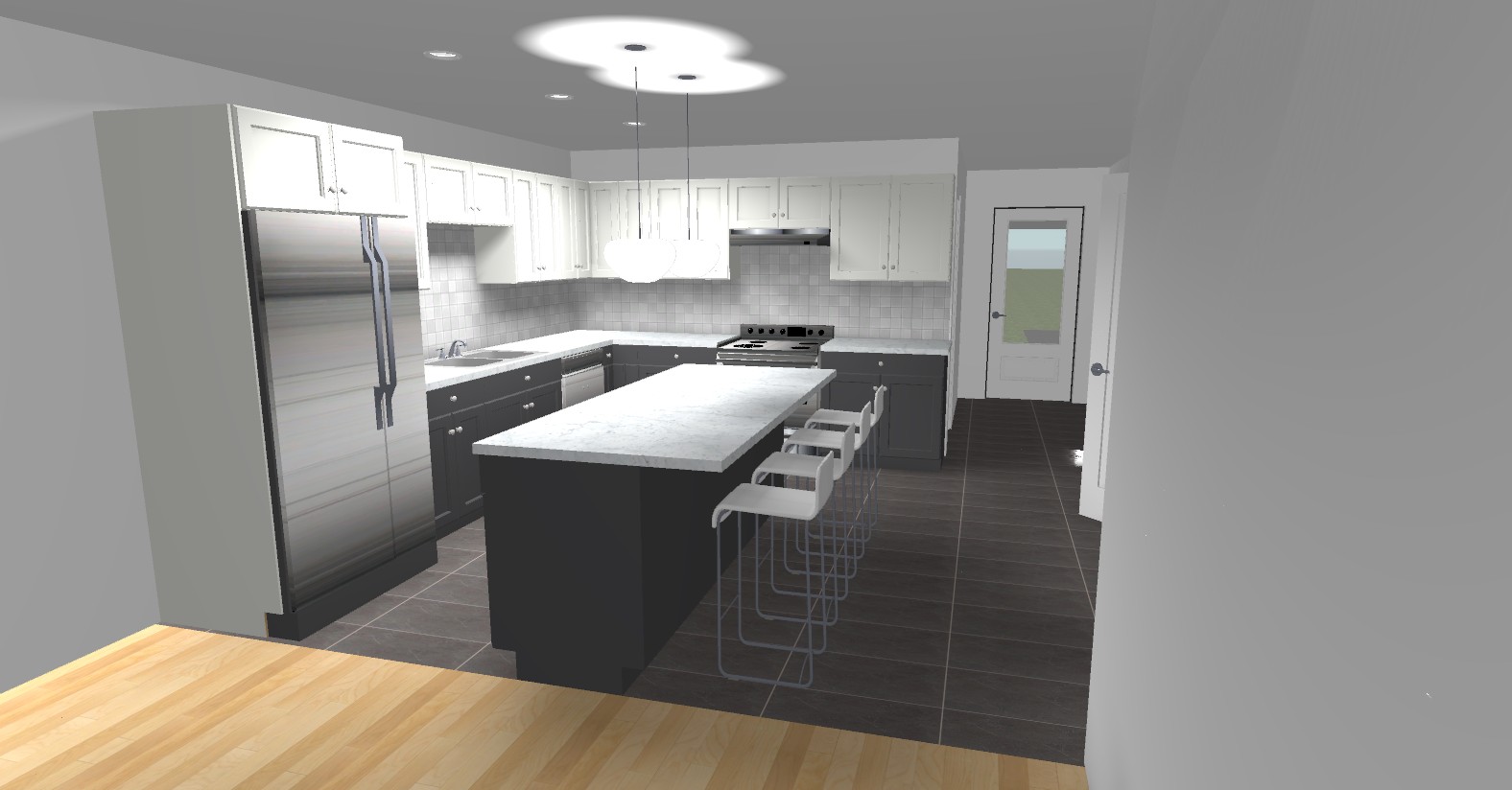 The Iris kitchen