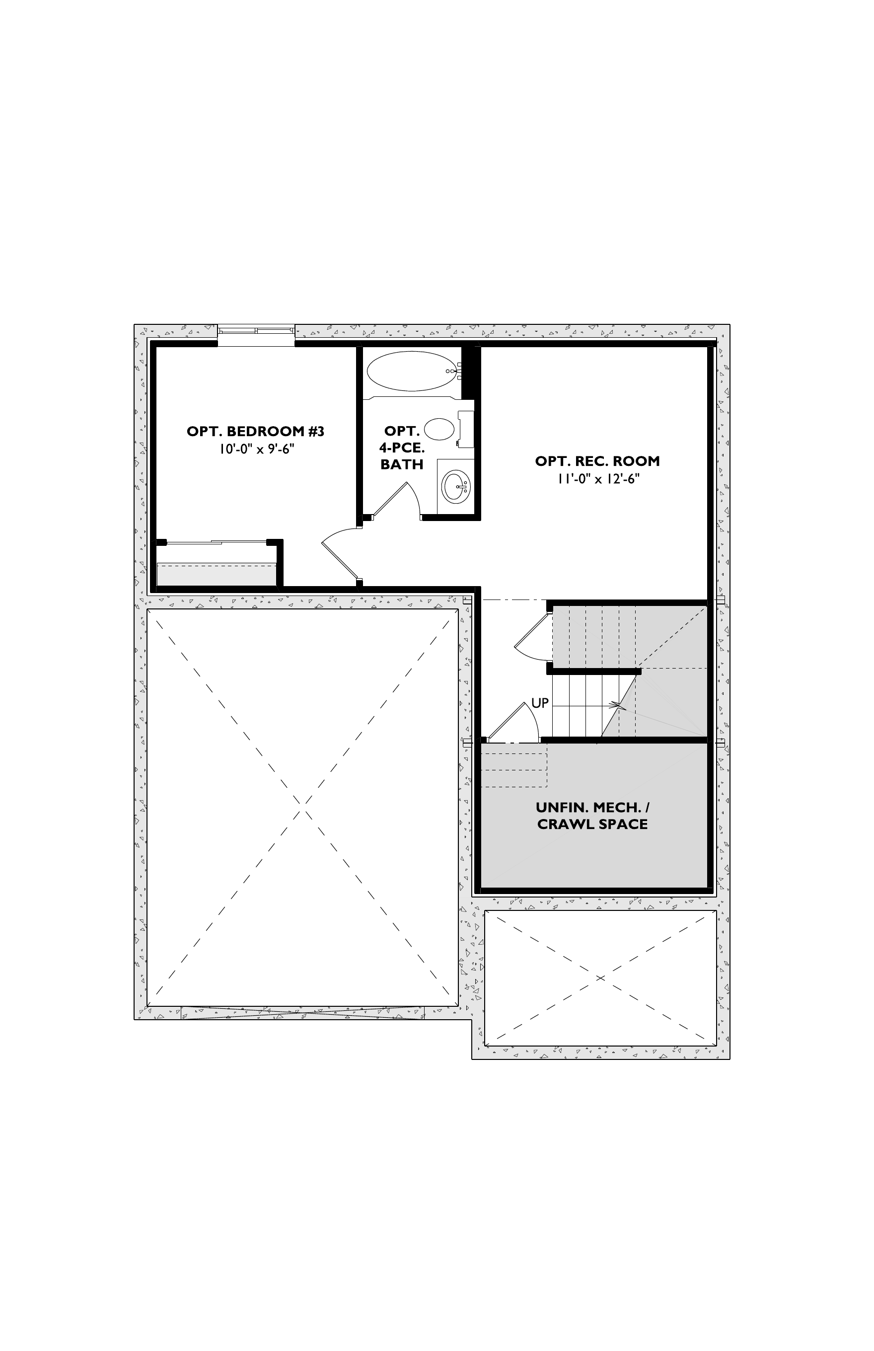 The Aster basement plan