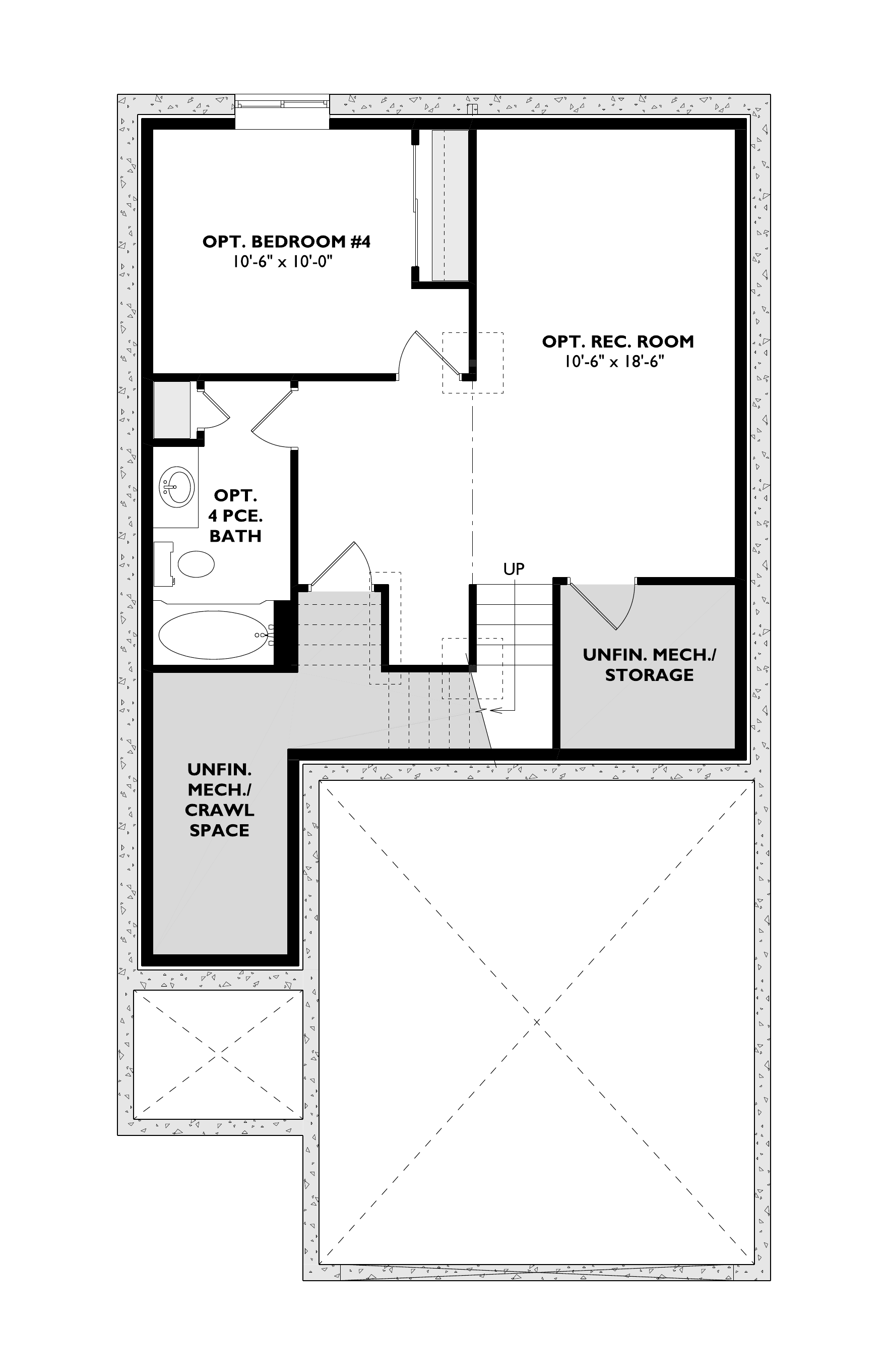 The Hyacinth basement plan