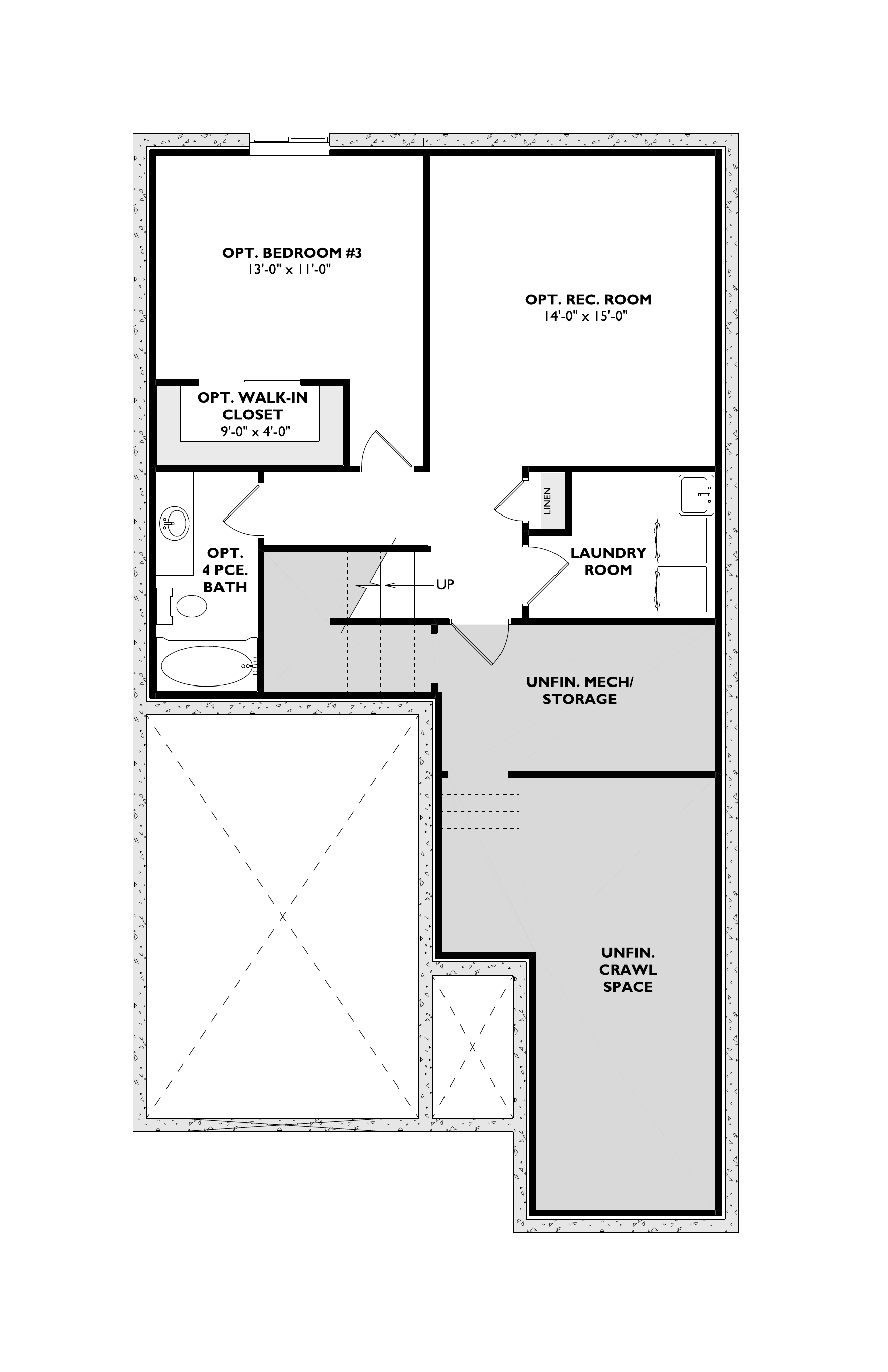 The Poppy basement plan